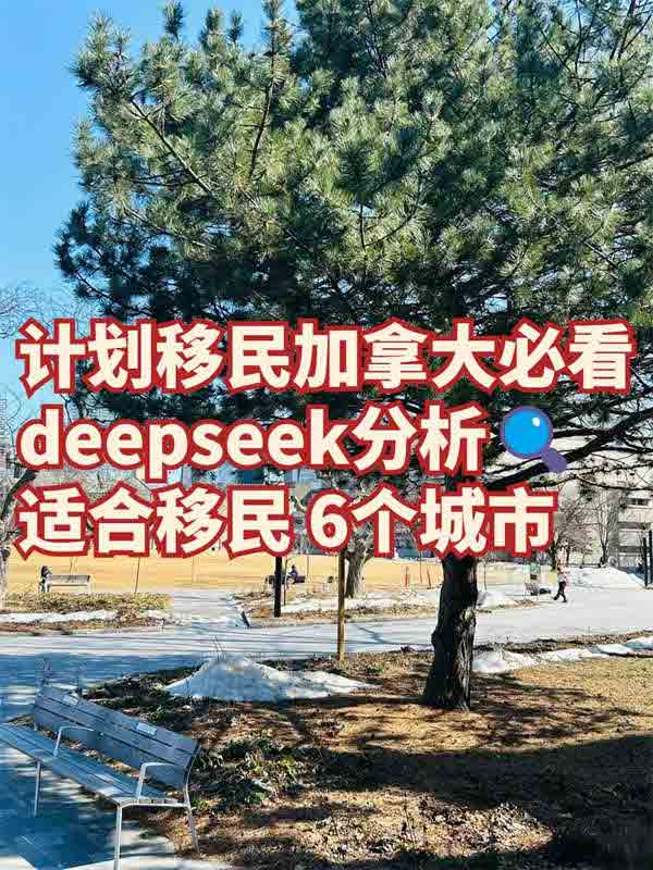 加拿大移民看|deepseek6个宜居城市
