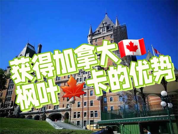 获得加拿大枫叶卡的优势