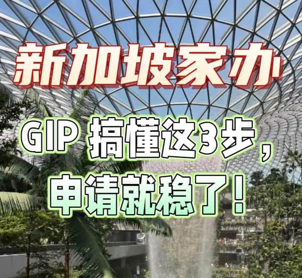 新加坡GIP通关，关键三步拆解