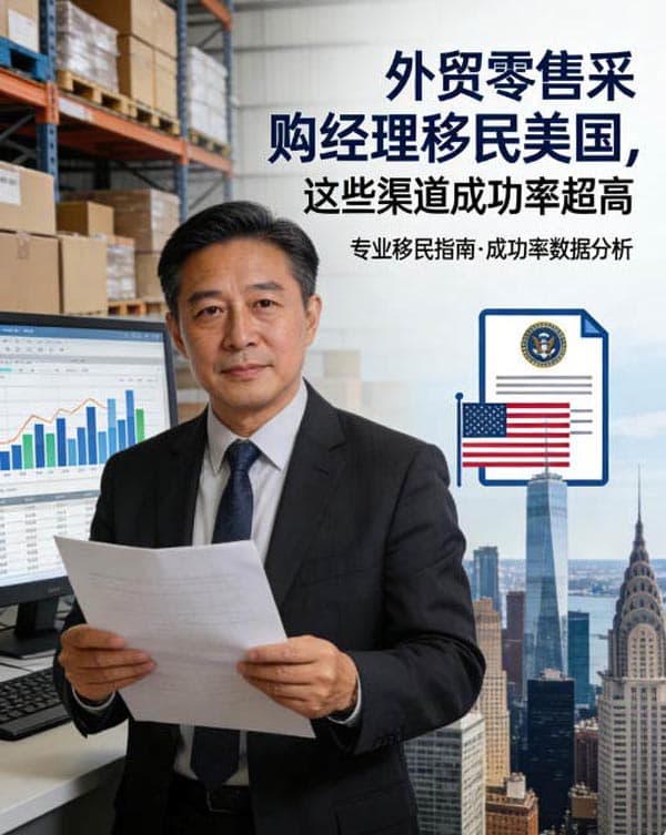 外贸零售采购经理移民美国,这些途径成功率高 外贸零售采购经理移民美国,这些途径成功率高