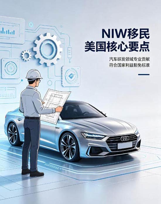 汽车研发工程师的福音！NIW移民美国的核心要点