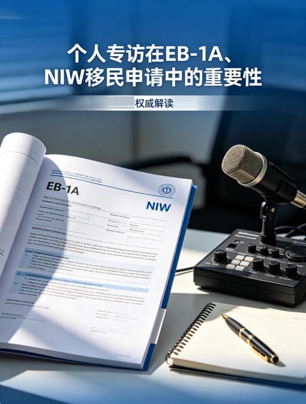 申请美国EB-1A、NIW移民等的“个人专访”重要性